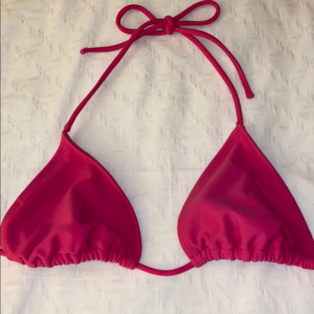 Pink Bikini Top